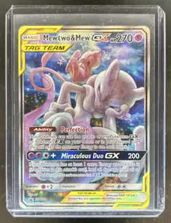 2016-19 Pokemon SM Black Star Promos Mewtwo & Mew #SM191 - Image 1