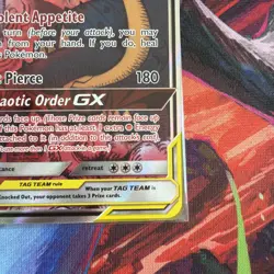 Pokemon Cosmic Eclipse Alt Art Naganadel & Guzzlord GX 224/236 - Near Mint - Image 4