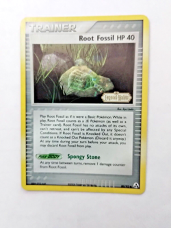 Pokemon TCG Root Fossil EX Legend Maker 80 Reverse Holo Common - Uncirculated - Image 3