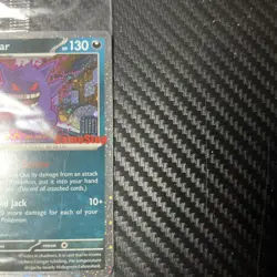 Pokemon TCG Gengar Promo GameStop Exclusive Stamped Holo Sealed - Image 3
