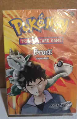 Pokemon Gym Heroes Brock Theme Deck Sealed Wizards of the Coast 2000 - Image 1