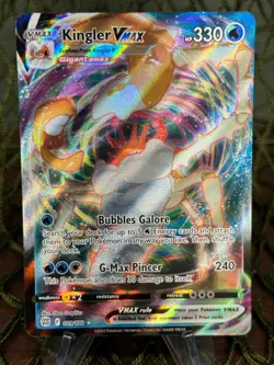 KINGLER VMAX ~ 029/072 ~ ULTRA RARE FULL ART Pokemon TCG: Shining Fates - Image 1