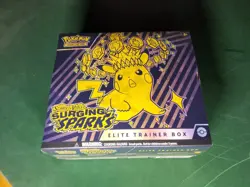 Pokemon TCG Scarlet and Violet SURGING SPARKS ETB Elite Trainer Box BRAND NEW - Image 1