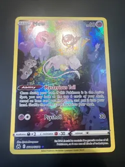 Pokemon Mew GG10/GG70 Crown Zenith Galarian Gallery Ultra Rare Corner Ding - Image 2