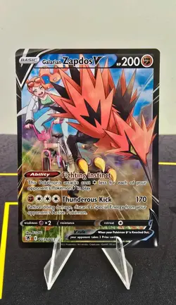 Pokemon TCG Galarian Zapdos v Astral Radiance Trainer Gallery TG19/TG30 Nm - Image 1