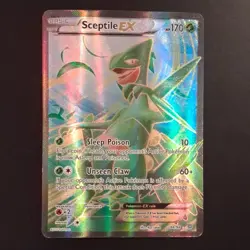 Pokemon TCG XY Ancient Origins Sceptile EX 84/98 Ultra Rare Holo Full Art ENG - Image 1