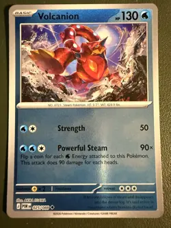 Pokemon TCG Volcanion 25/88 Perfect Order ME3 Reverse Holo NM - Image 1