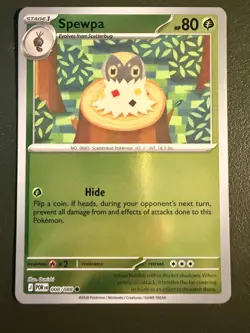 Pokemon TCG Spewpa 8/88 Perfect Order ME3 Reverse Holo NM - Image 1