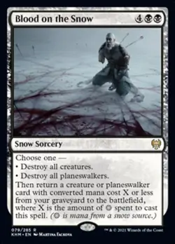 Blood on the Snow - Near Mint MTG Kaldheim - Image 1