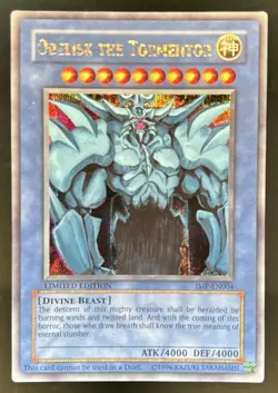 2002 Yu-Gi-Oh Shonen Jump Promos Obelisk the Tormentor #JMP-EN004 - Image 1