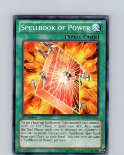 Yu-Gi-Oh TCG Spellbook Of Power REDU-EN058 1st Edition Common Card NM - Image 1