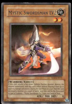 Mystic Swordsman LV2 Common Structure Deck: Warrior's Triumph SD5-EN013 LP - Image 1
