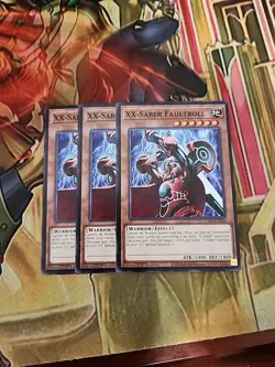 3X XX-Saber Faultroll - L26D-ENX04 - Common 1st Edition NM Yugioh - Image 1