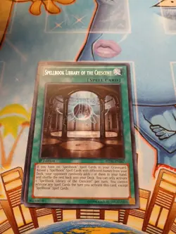 Spellbook Library of the Crescent REDU-EN087 Return of the Duelist 1st Edition - Image 1