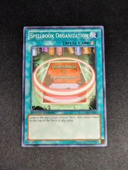 Yugioh - Spellbook Organization GLD5-EN041 Limited Edition Common NM - Image 1