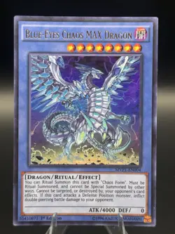 Yu-Gi-Oh! TCG Blue-Eyes Chaos MAX Dragon The Dark Side of Dimensions Movie Pack - Image 1