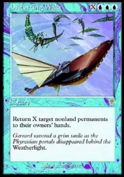 Distorting Wake - Medium Play MTG Invasion - Image 1