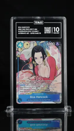 TAG 10 Boa Hancock (Illustration Box Vol.1) ST17-004 One Piece Promo Card Foil - Image 1