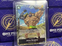 Jesus Burgess OP09-086R Alt Art✨One Piece Foil✨Japanese Rare✨ - Image 1