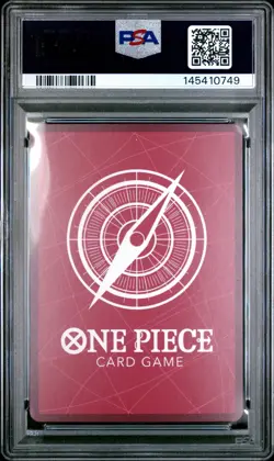 2025 ONE PIECE PROMOS PSA MAGAZINE EXCLUSIVE #001 SHANKS PSA 10 - Image 2