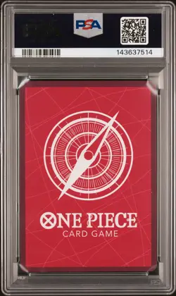 2025 ONE PIECE OP13-CARRYING ON HIS WILL #001 MONKEY D. LUFFY PSA 9 - Image 2