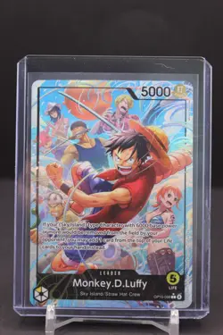 Monkey D Luffy One Piece OP15-098 ALT ART Adventure on Kami's Island - Image 1