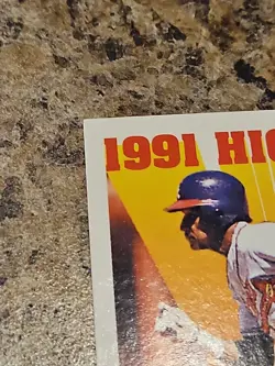 Otis Nixon Autographed Card Atlanta Braves 1992 Score Signed Auto ⚾ Mlb - Image 5