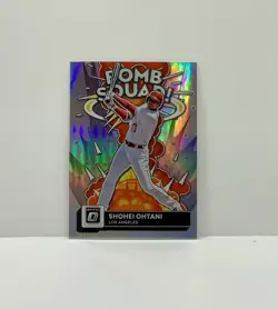 2022 Donruss Optic Baseball*SHOHEI OHTANI* SP Silver PRIZM Bomb Squad Card #BS-3 - Image 1