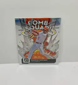 2022 Donruss Optic Baseball*SHOHEI OHTANI* SP Silver PRIZM Bomb Squad Card #BS-3 - Image 4