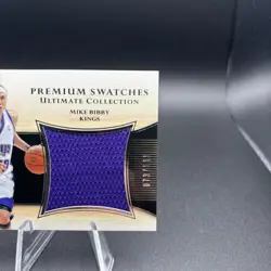 2005-06 Upper Deck Ultimate Collection Mike Bibby Premium Swatches #/100 READ - Image 2