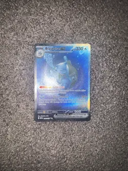 Pokemon TCG Blastoise EX Scarlet & Violet Card 200/165 - Image 1