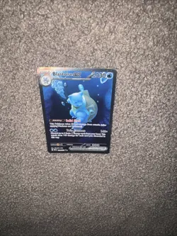 Pokemon TCG Blastoise EX Scarlet & Violet Card 200/165 - Image 3