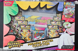 Pokemon Premium Poster Collection Mega Gardevoir Ascended Heroes ✅ New Sealed 🔥 - Image 1