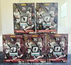 5 X 2024 Optic Football Blaster Boxes - Factory Sealed - Image 1