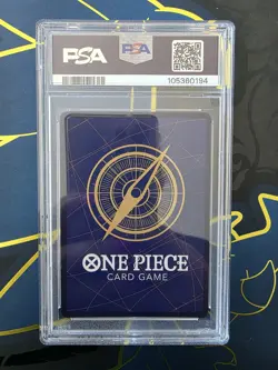 PSA 10 Silvers Rayleigh OP08-118 Manga ENGLISH One Piece Card Two Legends - Image 2