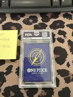 One Piece Card Game TCG Sogeking OP03-122 Alternate Art English PSA 10 - Image 4