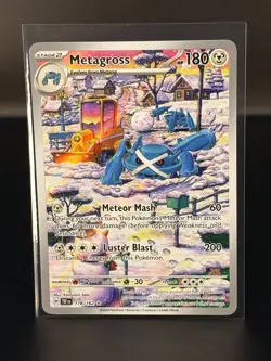 Metagross - 178/162 - Illustration Rare - Temporal Forces Pokemon TCG Card - NM - Image 1