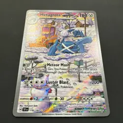 NM-Mint Metagross - 178/162 - Illustration Rare Pokemon Temporal Forces - Image 2