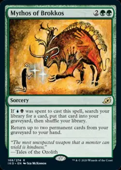 Mythos of Brokkos - Near Mint MTG Ikoria: Lair of Behemoths - Image 1