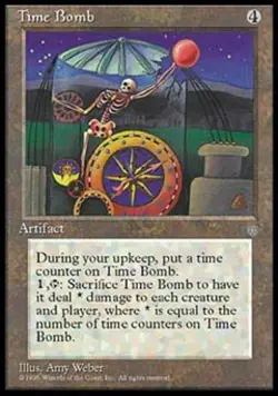 Time Bomb - Medium Play MTG Ice Age - Image 1