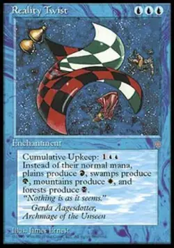 Reality Twist - Medium Play MTG Ice Age - Image 1