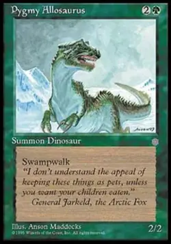 Pygmy Allosaurus - Light Play MTG Ice Age - Image 1