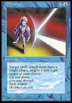 Deflection - Medium Play MTG Ice Age - Image 1