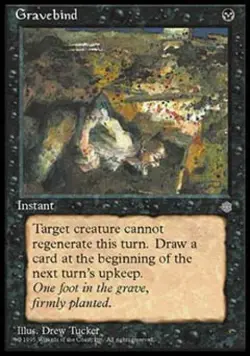 Gravebind - Medium Play MTG Ice Age - Image 1