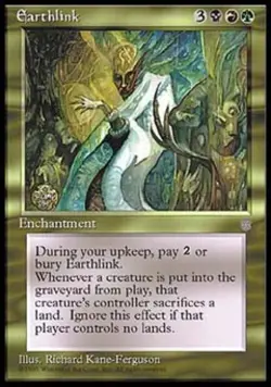 Earthlink - Medium Play MTG Ice Age - Image 1