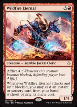 Wildfire Eternal - Light Play MTG Hour of Devastation - Image 1