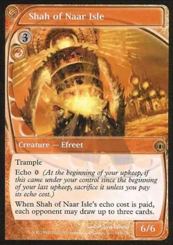 Shah of Naar Isle - Light Play MTG Futuresight - Image 1