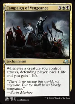 Campaign of Vengeance - Light Play MTG Eldritch Moon - Image 1