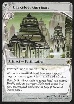 Darksteel Garrison - Medium Play MTG Futuresight - Image 1