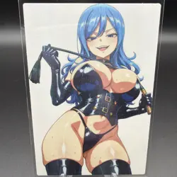 Juvia Lockser Anime Waifu Card Doujin ACG Goddess Holo - Image 1